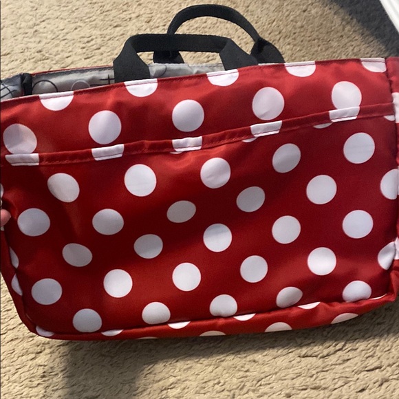 Lug Red and White Polka Dot Travel Bags CHARIOT - Picture 6 of 8